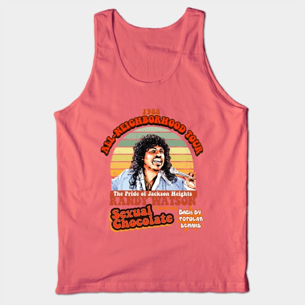 Randy Watson and Sexual Chocolate Tank Top by Alema Art